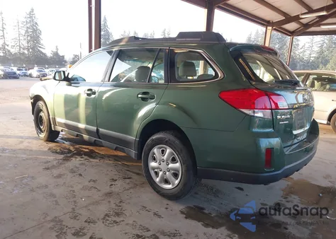 2011 Subaru Outback 2.5I from USA, damaged, VIN 4S4BRBAC8B3332297